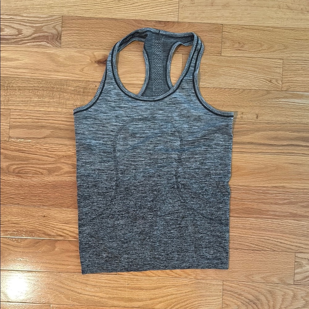 Lululemon Gray swiftly tech Racerback Tank Top